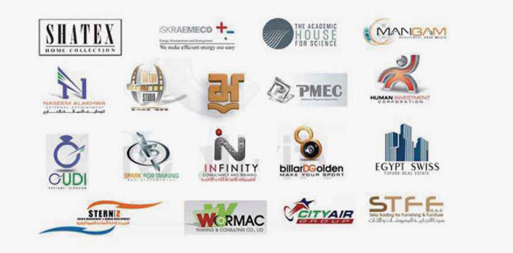 Brand identity portfolio work